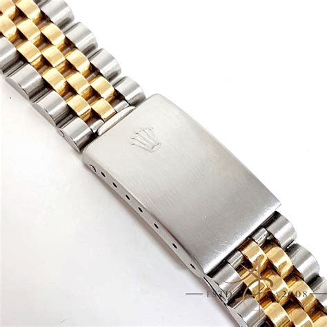 custom rolex 18k two tone bracelet|gold Rolex watch band.